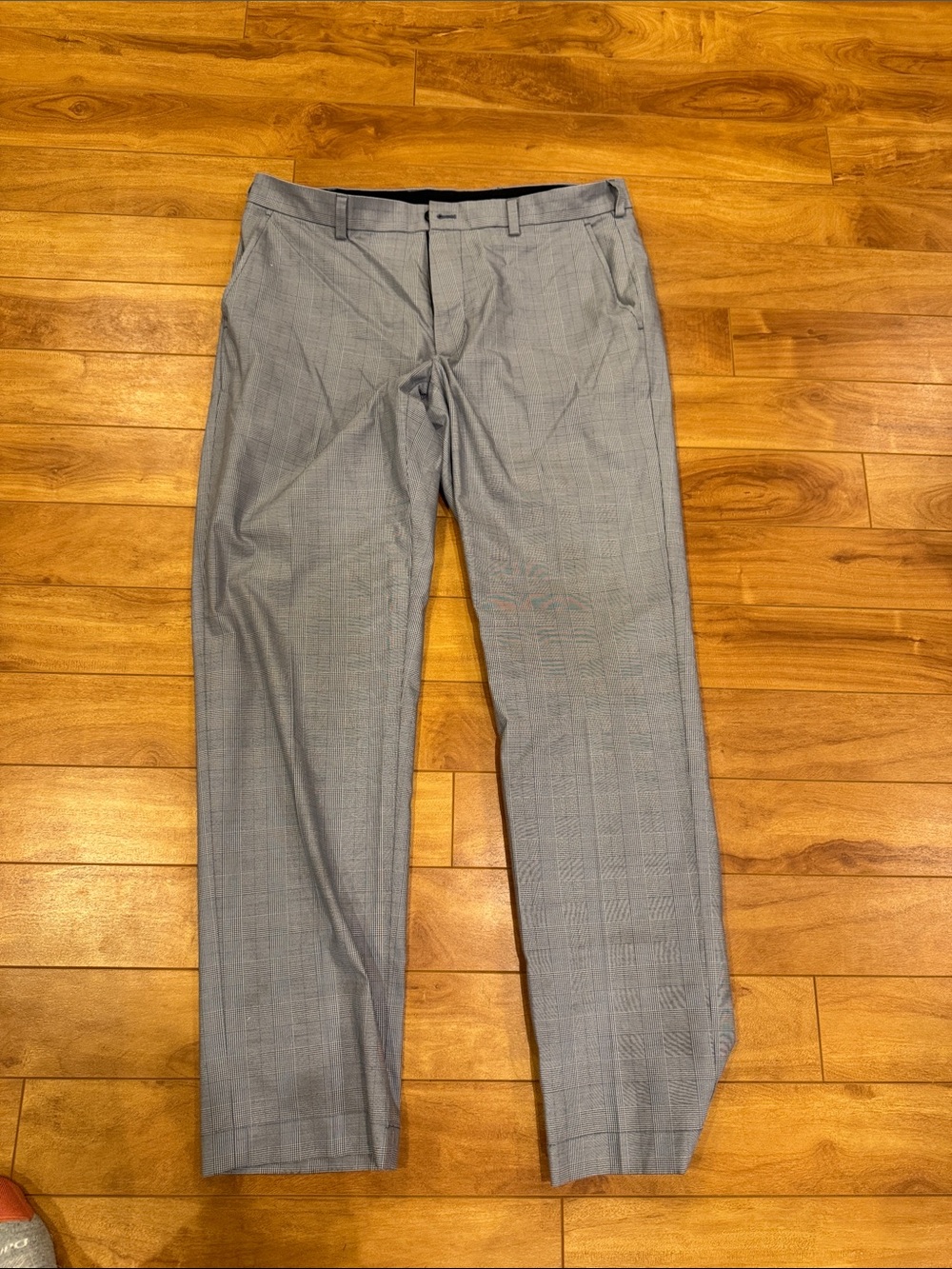 Brooks Brothers Gray Glen Plaid Dress Pants